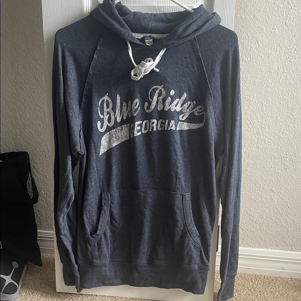 Blue Ridge Georgia Men's Navy Hoodie